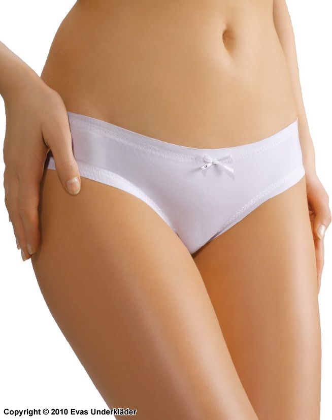 Classic briefs, microfiber, without pattern